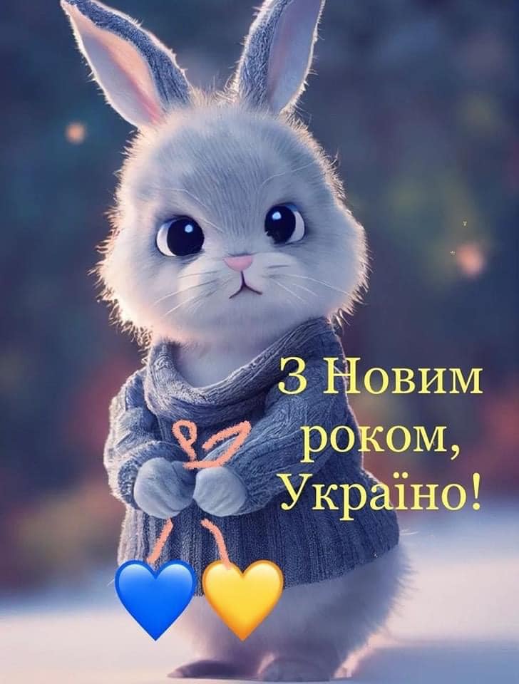 Друзі, вітаємо з Новим Роком!