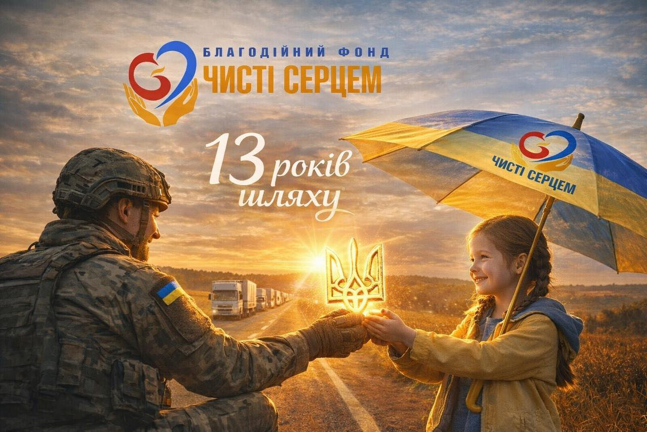 Благодійному фонду «Чисті серцем» виповнюється 13 років