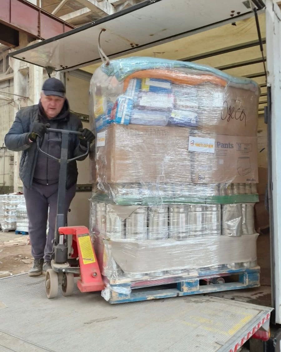 Допомога нашим партнерам в Харківську та Одеську області